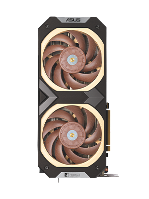 NVIDIA, RTX 4080 16G, OC Mode 2625MHz, 16GB GDDR6X, 3xDP, 2xHDMI, 2x NOCTUA Fans, 750W, 3 Years Warranty