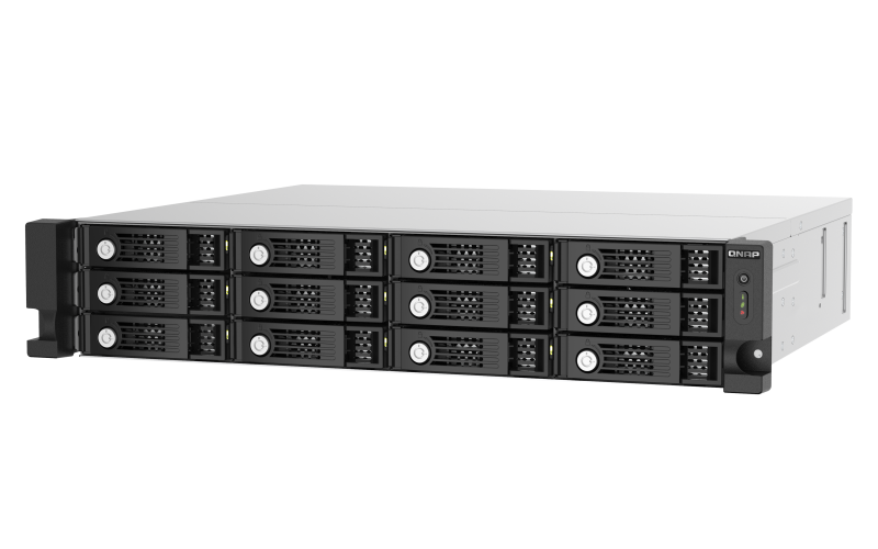 12-bay 2U rackmount SAS 12Gbps JBOD expansion enclosure with SAS expander
