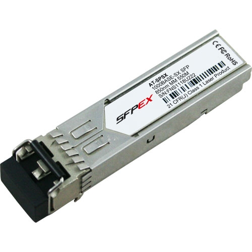 1000BaseSX SFP (550m with 50/125um MMF, 850nm)