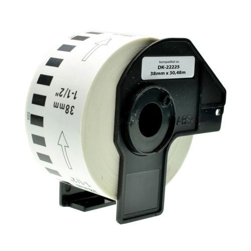 *NEW* WHITE CONTINUOUS PAPER ROLL 38MM X 30.48M