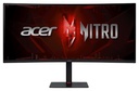 Acer NITRO FSYNC,HDR400 34" XV345CURV(UM.CX5SA.V01-RY0) 21:9, CURVE, VA(1000R), 3440x1440, 1ms, 165Hz, HDMI(2.0), DP(1.4)x2, USB-C(65W), Tilt, Swiv,HAS, SPK(2X3W), VESA100x100, 3YR