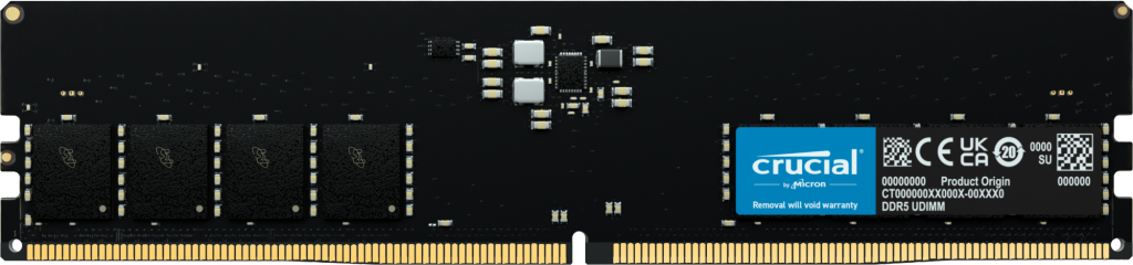 16GB (1x16GB) DDR5 UDIMM 4800MHz CL40 Desktop PC Memory CT16G48C40U5
