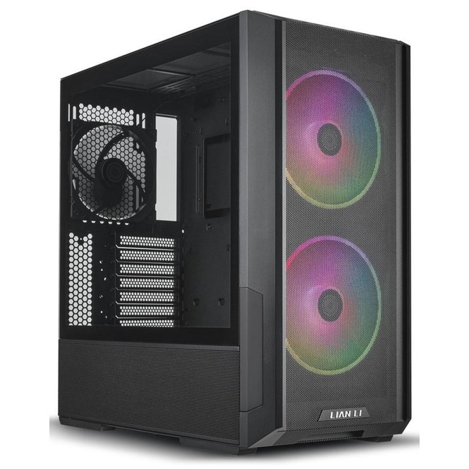 Lian Li LanCool 216RX RGB Mid Tower ATX Case - Black