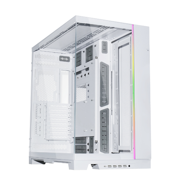 Lian Li O11 Dynamic EVO XL Full Tower TG E-ATX Case - White
