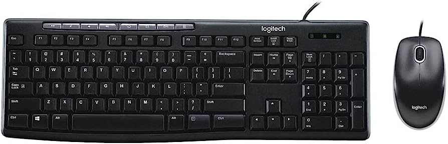 MK200 USB Keyboard and Mouse Combo