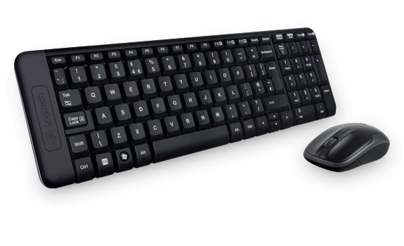 MK220 Compact Wireless Keyboard Mouse Combo
