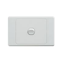 Ultima 1 Gang Switch 250V 16AX - Horizontal