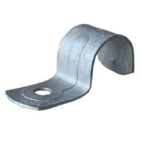 Half Saddle Hot Dipped Galvanized Steel 25mm - 100 Pack