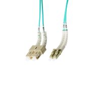 0.5m LC-SC Flexi Boot OM4 Multimode Fibre Optic Duplex Patch Leads