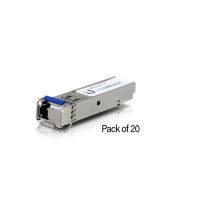 Ubiquiti UACC-OM-SM-1G-S-20 Single Mode Fibre SFP Module. BiDi pack of 20