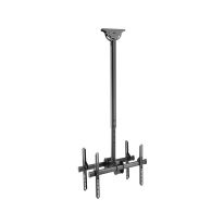Ceiling Mount Back to Back TV Bracket: 37" to 70"
