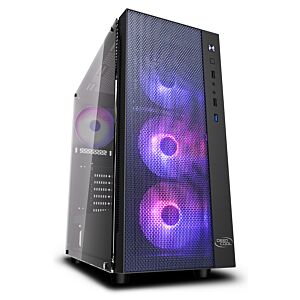 Deepcool DP-ATX-MATREXX55-MESH-AR-4F Black Matrexx 55 Mesh ADD-RGB 4F Mid Tower Chassis