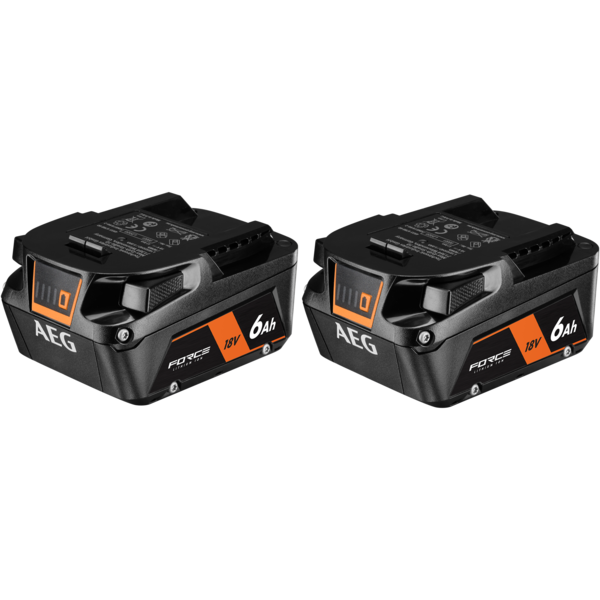 18V 6.0Ah FORCE Battery Twin Pack A18OBC62