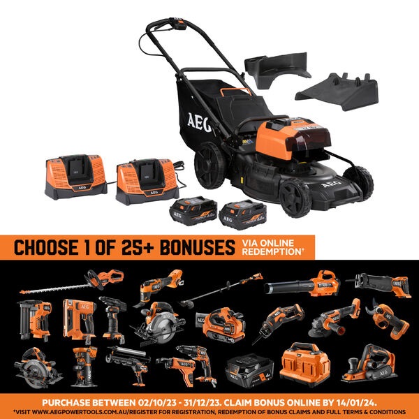 2X18V (36V) 6.0Ah 18" FUSION Lawn Mower Kit ALM18BS6
