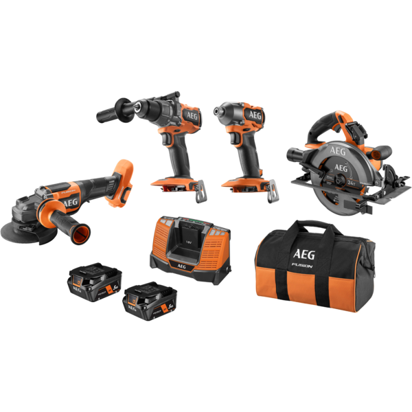 18V FUSION 4-Piece 5.0Ah FORCE Kit