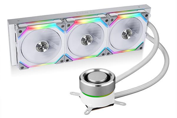 Lian Li Galahad 360 AIO UNI FAN SL120 Edition White CPU Cooler