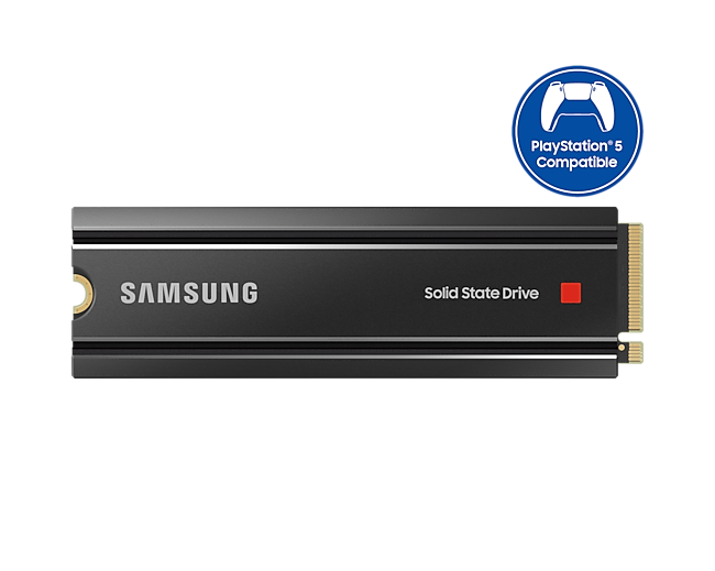 980 Pro with Heatsink M.2 2280 NVMe 2TB Gen4 Internal SSD 7000MB/s MZ-V8P2T0CW