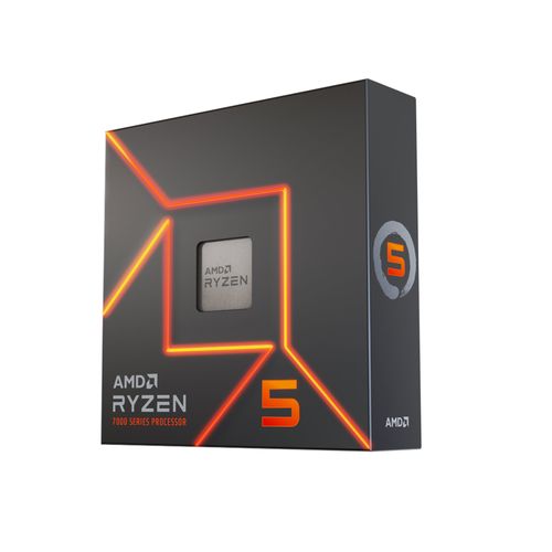 AMD Ryzen 5 7600X 6 Core/12 Threads 4.7/5.3GHz AM5 CPU Processor without Cooler 100-100000593WOF