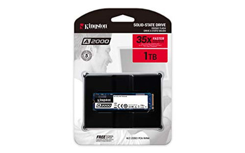 A2000 M.2 2280 NVMe 1TB PCle Internal SSD 2200MB/s SM8/1000G