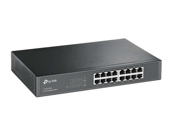 G1016D TL-S - 16-Port Gigabit Desktop/Rackmount Switch