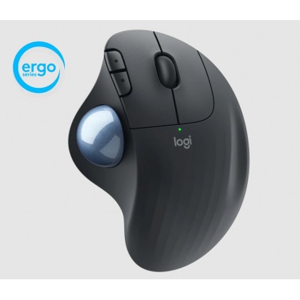 910-005873 ERGO M575 Wireless Trackball Mouse Black