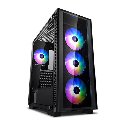 DP-ATX-MATREXX50 Matrexx 50 ADD-RGB 4F Mid Tower eATX Case TG NE (1x USB 3.0) -AR-4F-NE