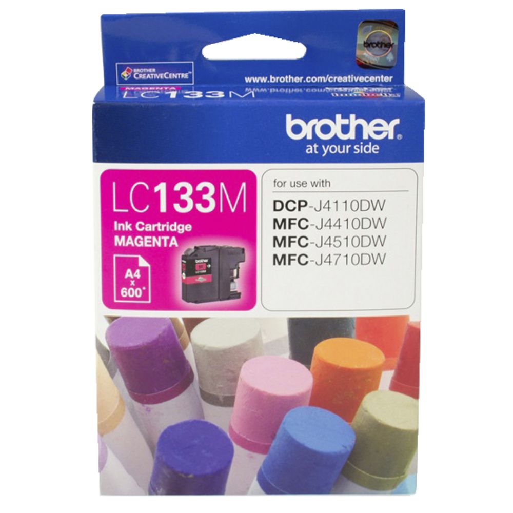 [COB-LC133M] COB-LC133M Brother LC-133M Magenta Ink -600 p- MFC-J6520DW/J6720DW/J6920DW and DCP-J4110DW/MFC-J4410DW etc.