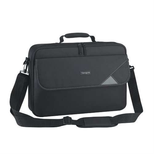 NAT-TBC002AU Targus 15.6' -16' Intellect Bag Clamshell Laptop Case with Padded Laptop Compartment/ Laptop/Notebook Bag - Black