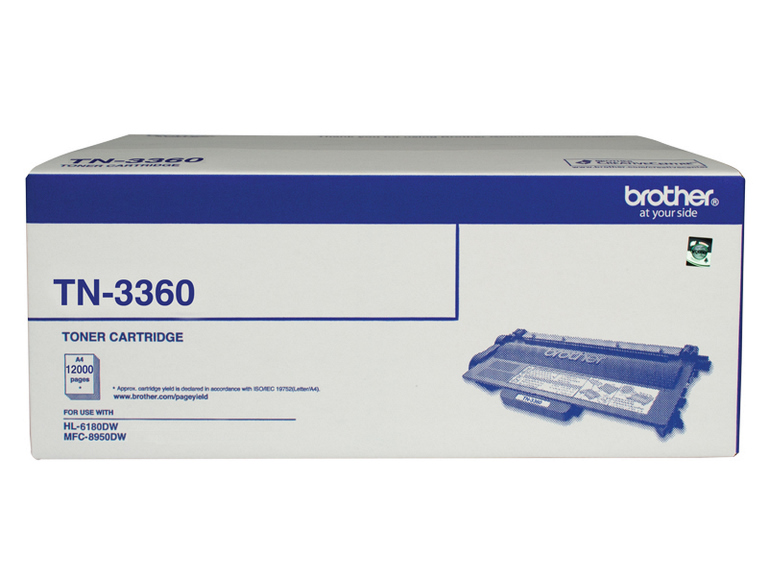 COB-TN3360 Brother TN-3360 Mono Laser Toner - Super High Yield (12000 pages) - HL-HL-6180DW & MFC-8950DW *B2B Exclusive*
