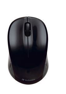 MIV-49042 Verbatim GO Nano Black Mouse Wireless Optical, Ultra Compact, 3 Buttons, Nano Receiver