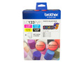 COB-LC133PVP Brother LC-133 Photo Value Pack 1X Black 1XCyan 1XMagenta 1XYellow + 40 Sheets Photo Paper