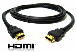 CBHDMI-50CMHS Cabac HDMI Cable 50cm / 0.5m - V1.4 19pin M-M Male to Male Gold Plated 3D 1080p Full HD High S with Ethernet