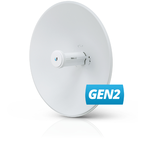 NHU-PBE-5AC-GEN2 Ubiquiti Airmax PowerBeam 5AC-Gen2, 5 GHz Point-to-Point (PtP) Bridge, Integrated Dish Reflector, 450+ Mbps 5 GHz, 15+ km Range