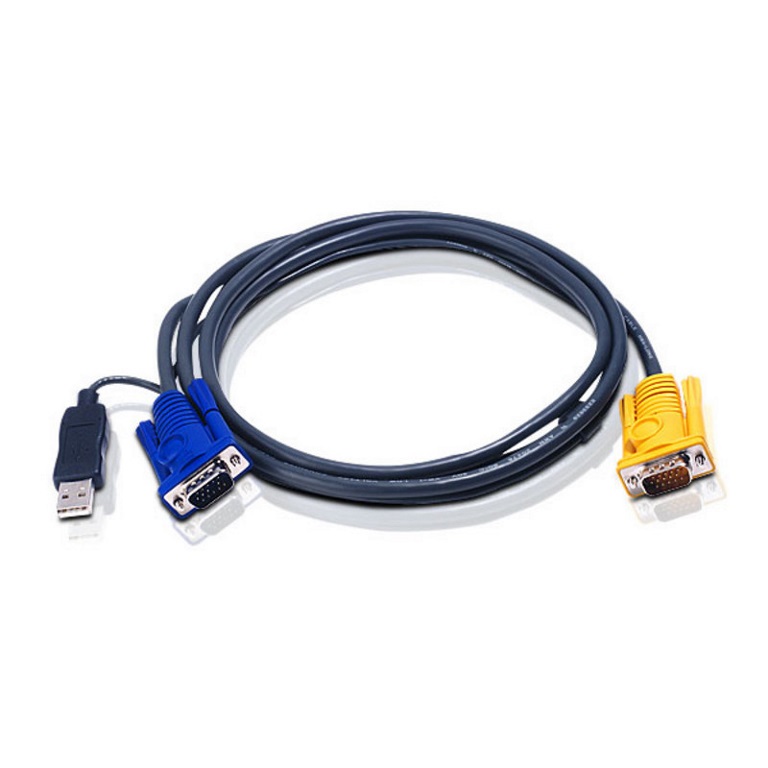 KVA-2L-5206UP Aten 6m USB KVM Cable to suit CS7xE, ACS12xxA, CL10xx'