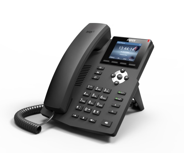 [IPF-X3SP] IPF-X3SP Fanvil X3S SOHO IP phone, 4 SIP lines, 2.4in color display, HD voice, 10/100 Ethernet, 3-way conferencing, desktop or wall mount