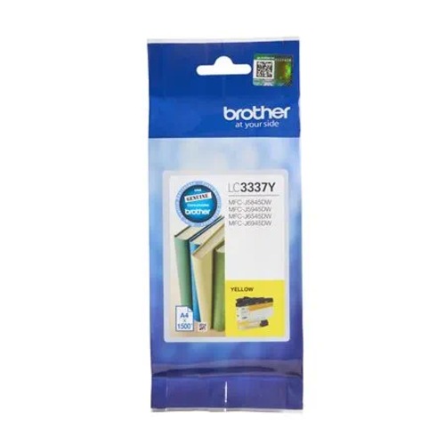 COB-LC3337Y Brother LC3337Y *NEW*YELLOW INK CARTRIDGE TO SUIT MFC-J5945DW/MFC-J6945DW/MFC-J5845DW/MFC-J6545DW-UP TO 1500 PAGES