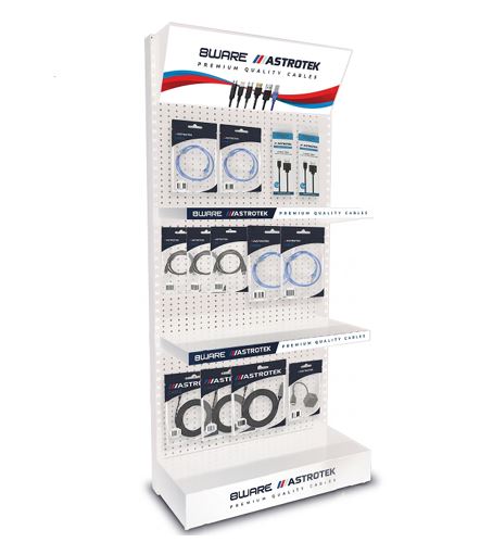 CB8W-DISPLAYSTAND2 Retail Cable Display Stand #2 - Dimension 180x102x45cm - get it FREE when buy $1000 8ware/Astrotek Products (sell with CB8W-HOOK32 + CB8W-HOOK38)