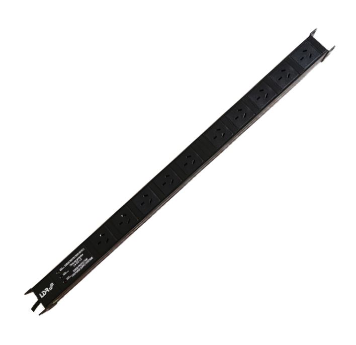 RCLDR-ACC-PDU10-10 LDR 10-Port 10A Power Distribution Unit AU Approved - 10x 3-Pin AU/NZ Outlets/Slots - 1U Vertical Mount