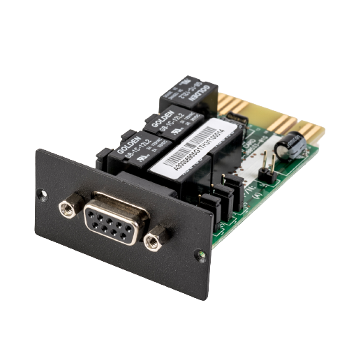 UPPS-PSAS400D PowerShield Internal Relay Comms Card with DB-9 Connector, enhances communication capabilities for UPS systems