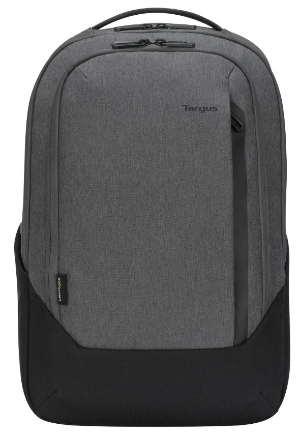 NAT-TBB58602GL Targus 15.6' 20L Cypress EcoSmart Large Backpack Laptop Notebook Tablet - Up to 15.6', Made with 26 Recycled Water Bottles Grey