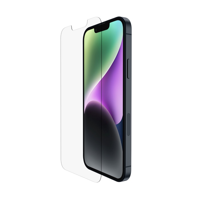 [MPA-BK-SFTGIP13-SP] MPA-BK-SFTGIP13-SP Belkin ScreenForce TemperedGlass Treated Screen Protector for Apple iPhone 17e / iPhone 16e / iPhone 14 / iPhone 13 / iPhone 13 Pro - Clear (OVA069zz)