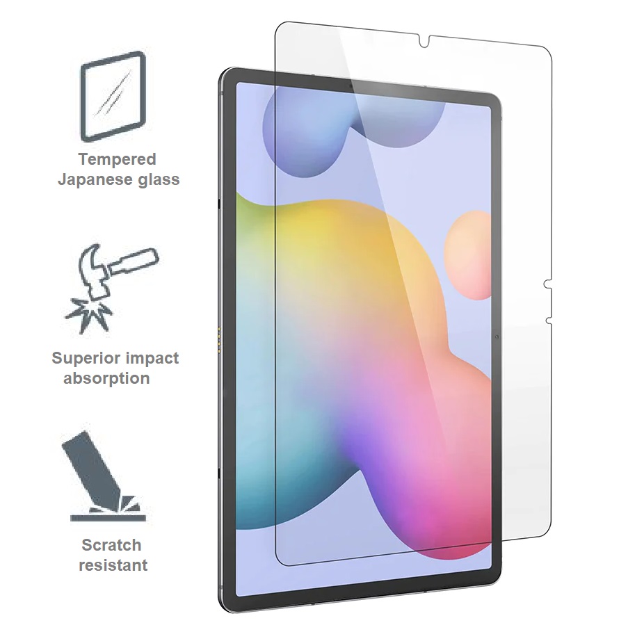 MPA-CG-SGTS7-SP Cygnett OpticShield Samsung Galaxy Tab S10 FE / Tab S9 /Tab S8/Tab S7 (11') / Tab S9 FE (10.9') Japanese Tempered Glass Screen Protector-(CY3419CPTGL)