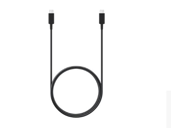 MPA-SG-CTOCC-BLK Samsung 100W USB-C to USB-C (2.0) Cable (1.8M) - Black(EP-DX510JBEGWW),5A/100W, Versatile Compatibility, 6 Months Warranty