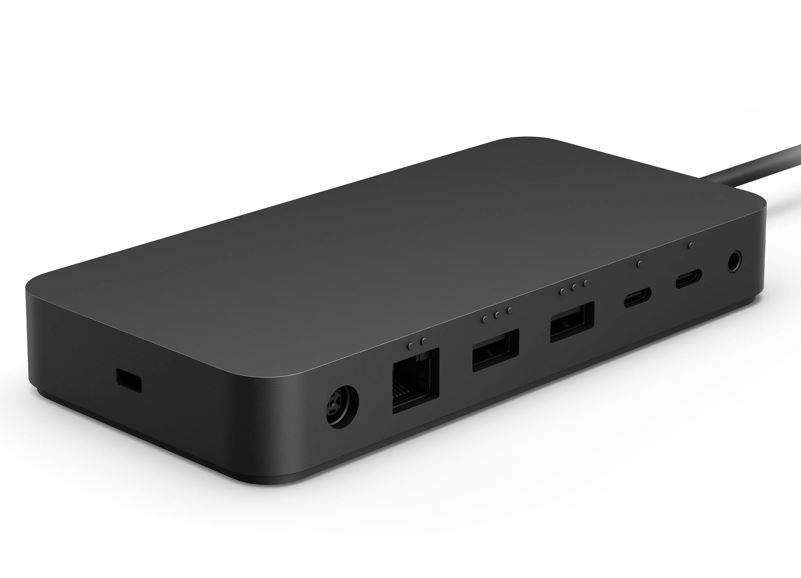 NAMS-T8H-00014 Microsoft Surface Thunderbolt™ 4 Dock Station 4K Wired 165W 40Gbps USB-C USB-A 3.5mm Audio Jack 2.5G Ethernet Go2/3 Pro 7/7+/8/9/X/10/11 Laptop7/8