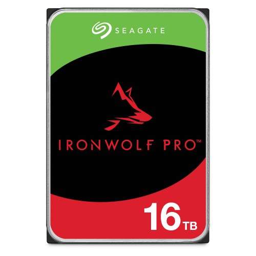 HASEA16TB-ST16000NT Seagate 16TB 3.5' IronWolf Pro SATA NAS Hard Drive 7200 RPM 256MB Cache HDD. 5 Years Warranty