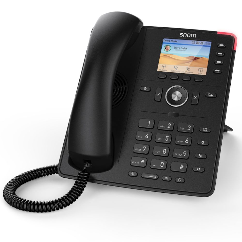 [IPS-D713] IPS-D713 SNOM D713 IP Desk Phone, HD Audio, PoE, TFT Liquid Crystal Display (LCD), Headset Connectable (Include SnomA100M and Snom A100D)