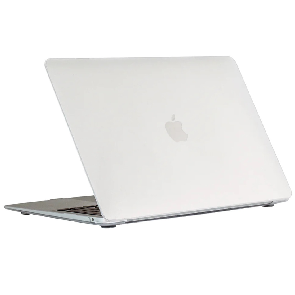 MPA-ACMB133A USP Apple MacBook Air (13.3') Hardshell Glassy Matte Case - Clear, Scratch Resistant, Lightweight, Anti-Slip Design, 5 Years Warranty