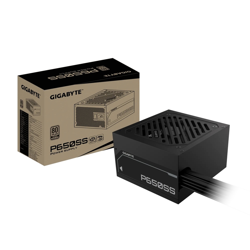 [PSG-P650SS] PSG-P650SS Gigabyte GP-P650SS 650W ATX PSU Power Supply 80+ Silver 120mm 12V >100K Hrs 50-60 Hz 650W 120mm Fan