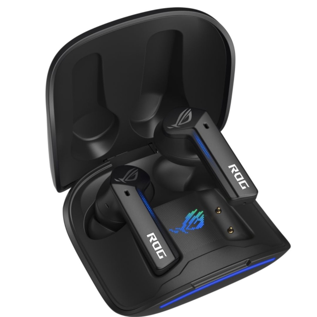 SPA-ROG-CRETRA-NVA-B ASUS ROG Cetra True Wireless SpeedNova Black, Dual-Mode, Bone-Conduction AI Microphones, Up to 46-hour battery life, Hybrid Multipoint