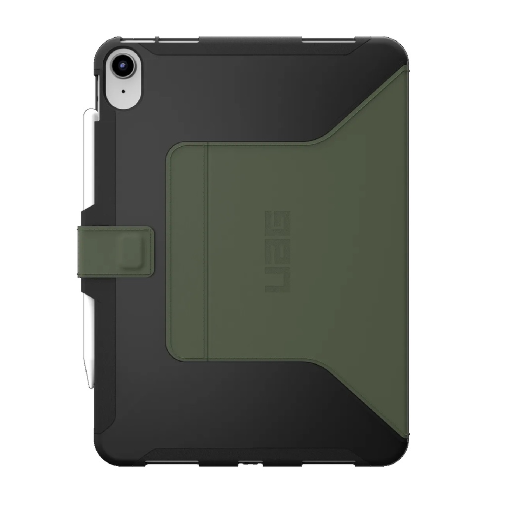 [MPA-12339I114072] MPA-12339I114072 UAG Scout Apple iPad (11') 11th Gen (A16) / iPad 10th Gen (10.9') Folio Rugged Case (Black/Olive) - DROP+ Military Standard, 1 Year Warranty